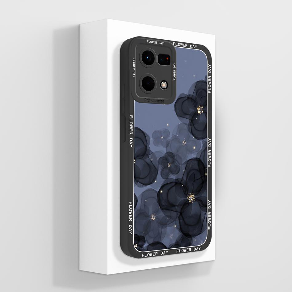 Cute Panda Case For Oppo Reno 7 Pro 7Z 7Lite Phone Cover Soft Liquid Silicone Anti Drop Back Covers For Oppo Reno7 4G 5G Housing