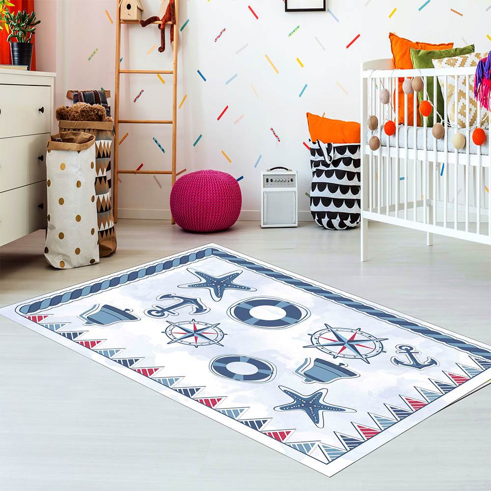 

Mosimoso Home H0152 Ковер с принтом на подошве в горошек 80x150 cm