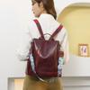 Leather Backpack Women's Backpack Large Capacity Anti-Theft Women's Travel Bag