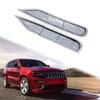 6pcs Headlight Cleaning Trim Cover Decor for Jeep Grand Cherokee 2014-16 Chrome
