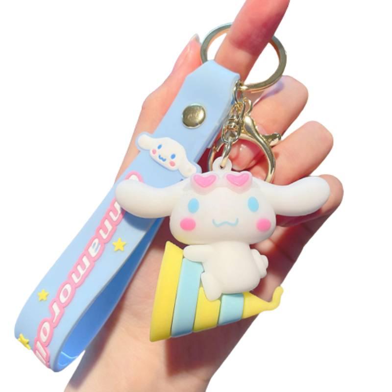 Cute Pvc Cartoon Keychain Party Gift Wholesale Jg-974