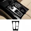 For BMW X5 E70 2007-2013 Piano Black Interior Car Gear Shift Panel Frame Trim Cover Decoration Sticker Auto Accessoires