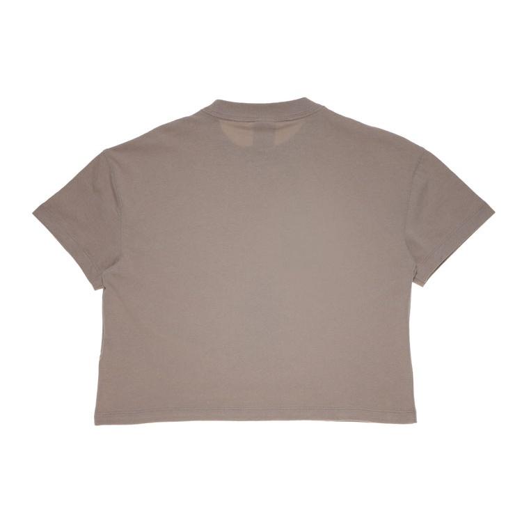 Nike Crop Tops Women's Malted Yellow Crew Neck Moderate DA0324-245