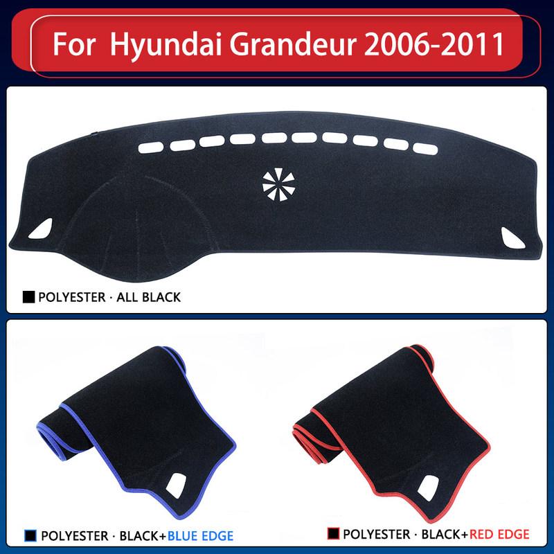Dashboard Cover Pad Protective For Hyundai Grandeur Azera 2006 2007 2008 2009 2010 2011 Car Accessories Dash Board Carpet