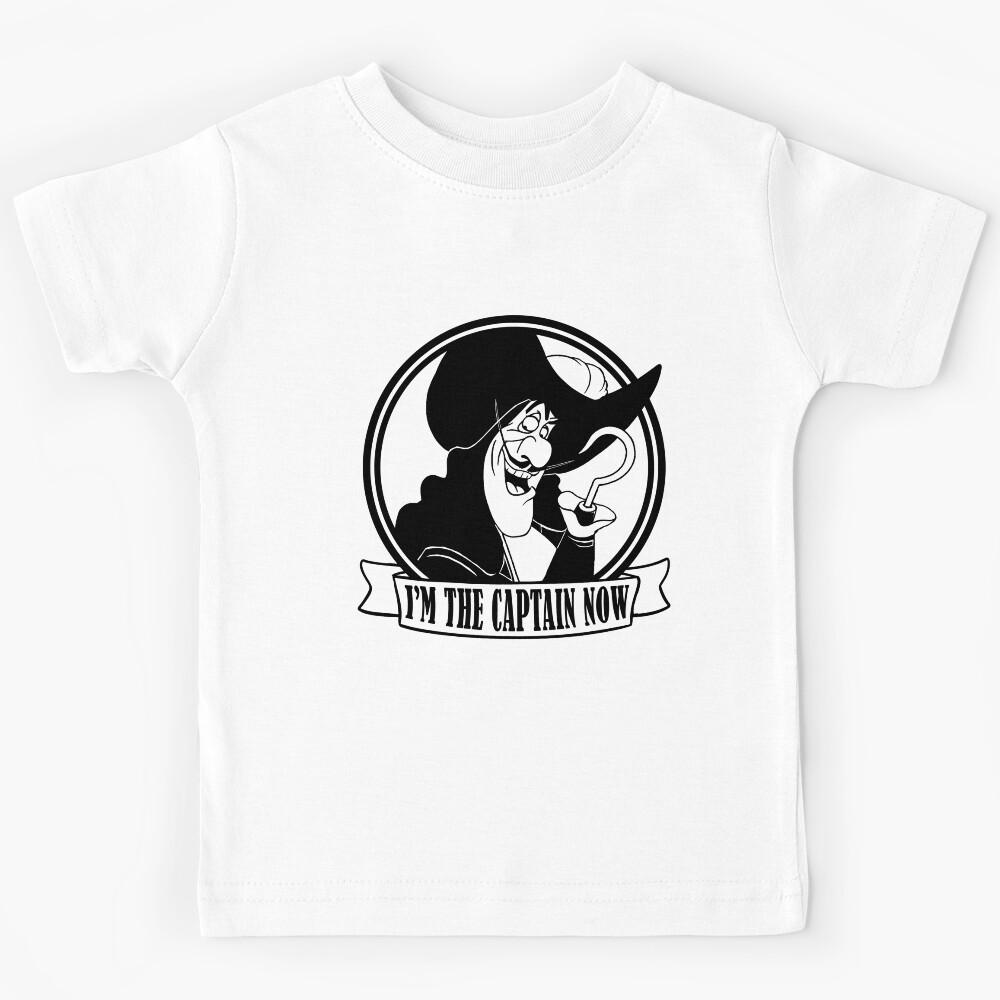 I m The Captain Now: Hook Kids T-Shirt 110