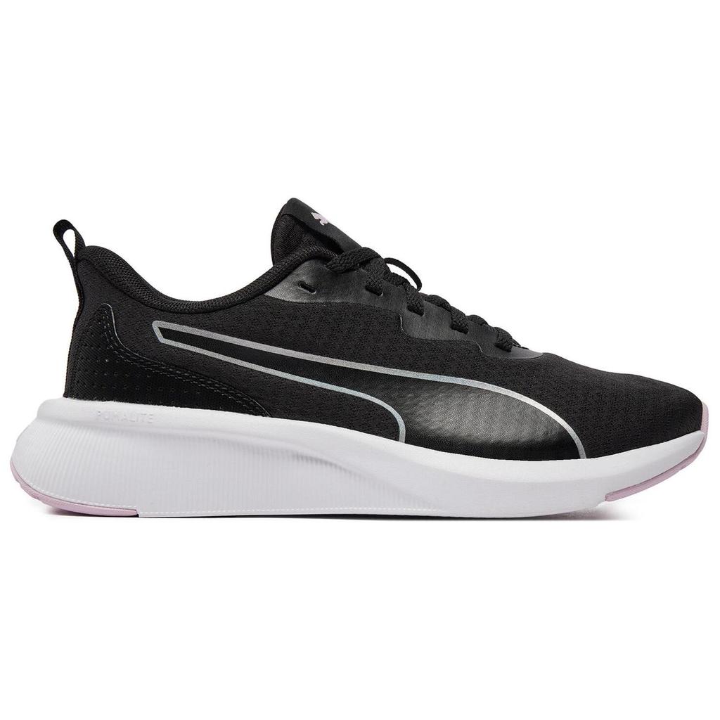 Puma Flyer Lite Rundzehen Schnürschuh Stoßdämpfend Rutschfest Leichtgewicht Low-Top Laufschuhe Unisex Sneaker Schwarz Lila 378774-13