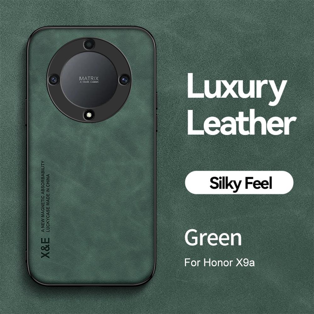 

Магнитный кожаный чехол для телефона Honor X9a Honer X 9A x9 9 A HonorX9a 5G чехол мягкая рамка защитный бампер задний чехол 6.67 дюймов For Honor X9a