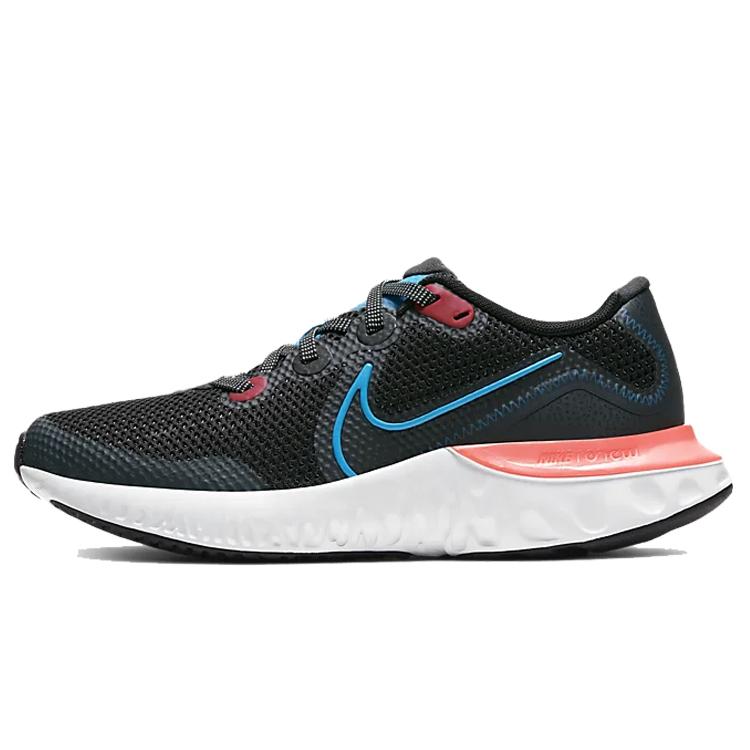 Nike Renew Run Black Laser Blue GS CT1430-090 37.5