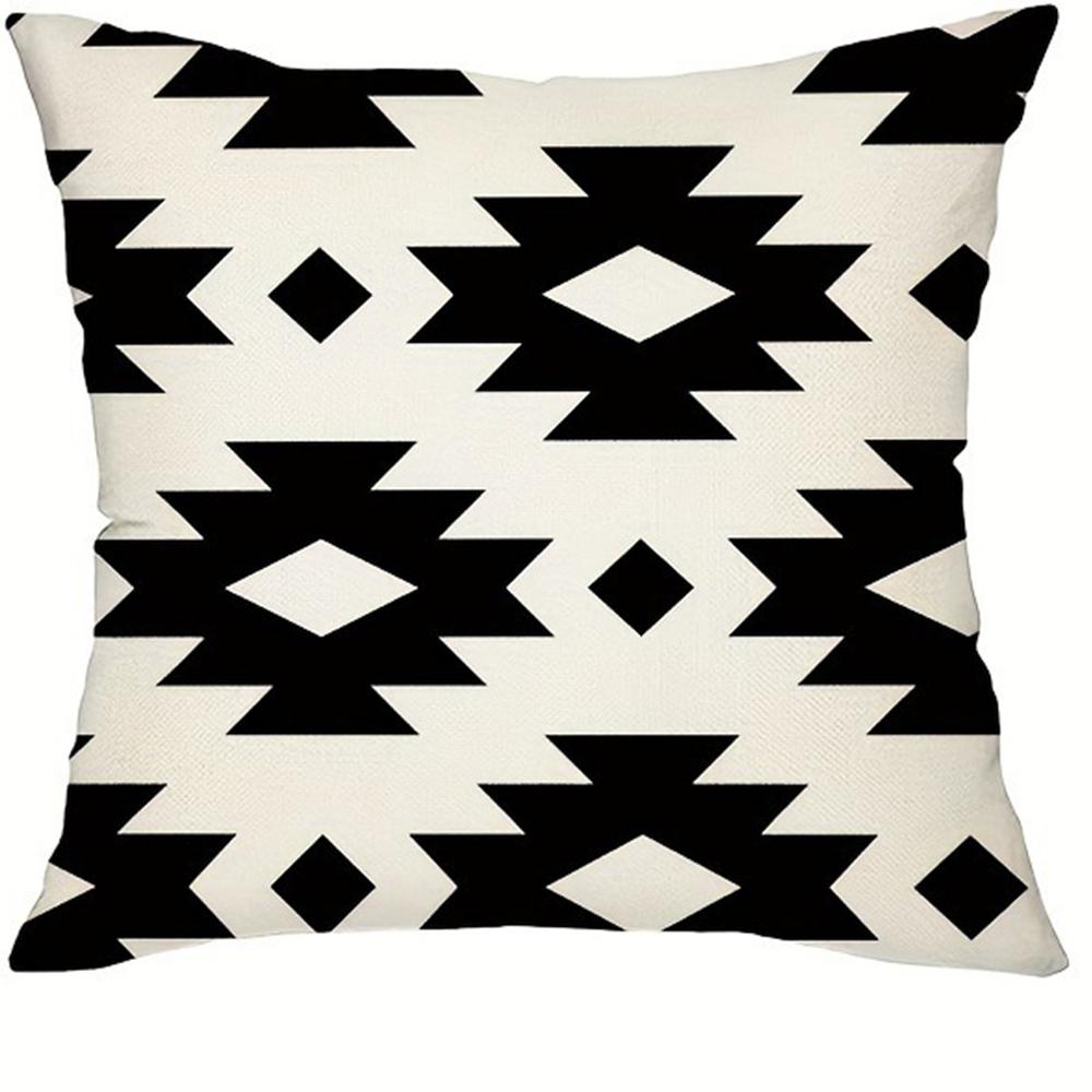 Modern Fashion Home Decoration Pillowcase Geometric Pattern Design Living Room Sofa Cushion Cover Room Decoration