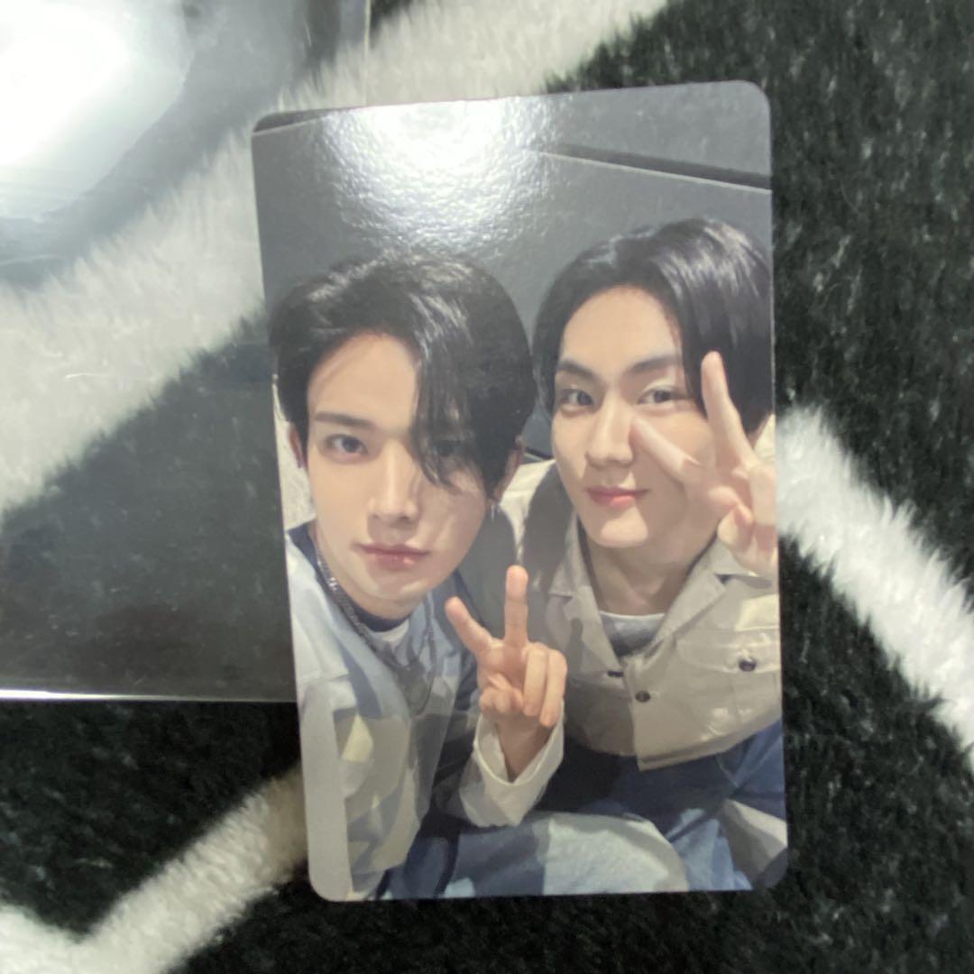 

[USED] ENHYPEN Unit Trading Cards Jungwon and Heeseung New Membership Bonus