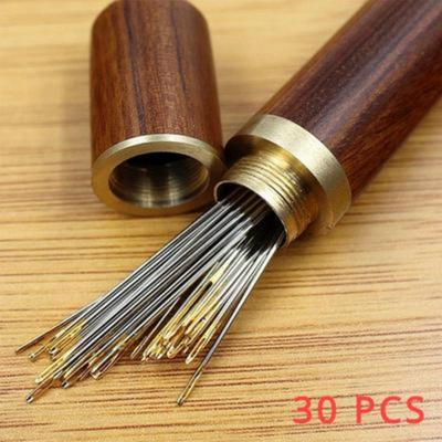 30 Stück/Set Ältere Blinde Nadelstift mit Loch für Handfaden Nähnadelwerkzeug