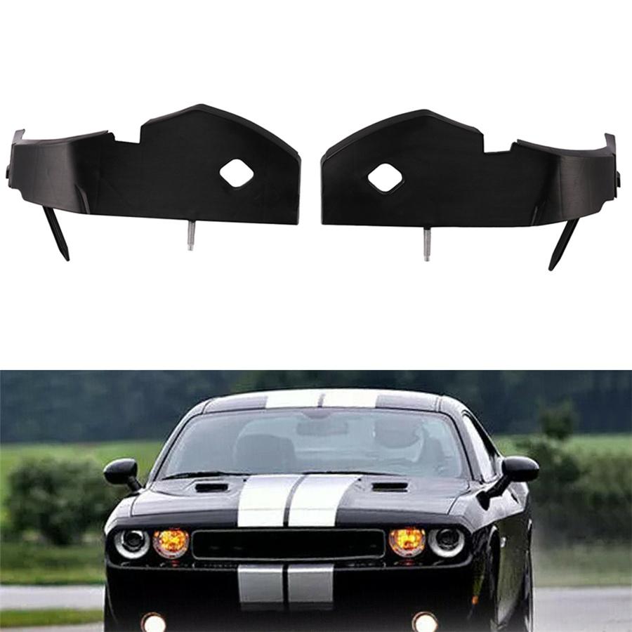 

Front Pair Right & Left Retainer Bumper Bracket Support For DODGE CHALLENGER