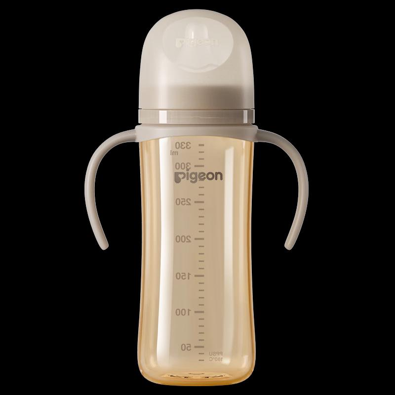 Pigeon Wide-Neck Clear PPSU Baby Bottle