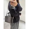 TR same Ray small square bag, leather simple portable shoulder messenger bag, tofu bag, hand carry camera bag, tote bag