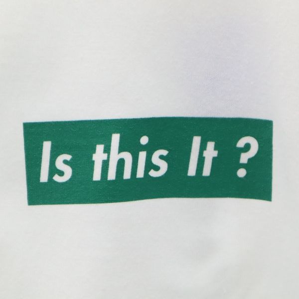 Unused VAST222 19ss Made In Japan Print Long Sleeve Sweat Trainer 3 White Men's Used