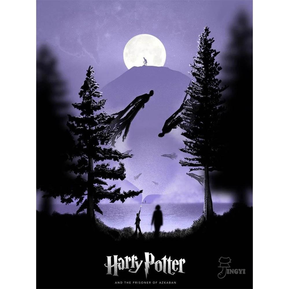 2025 New Harry Potter Painting Cover Diamond Painting Cross Stitch Mosaic Embroidery Home Decor 5D DIY Art New Kids Gift