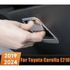 Stainless Steel Car Co-pilot Glove Storage Box Handle 3d Trim Trims For Toyota Corolla E210      2024 Hybrid