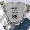 Tokio Hotel top tees shoujo baddie korean fashion graphic emo gothic t shirt vintage Retro gyaru s cute