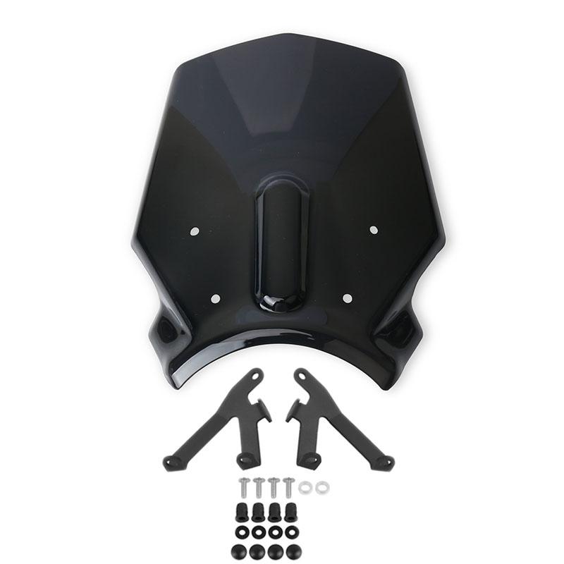 Motorcycle Front Windshield Windscreen Airflow Wind Deflector Fly Screen For CB650R CB 650R 2024 2025 Wind Deflector Visor
