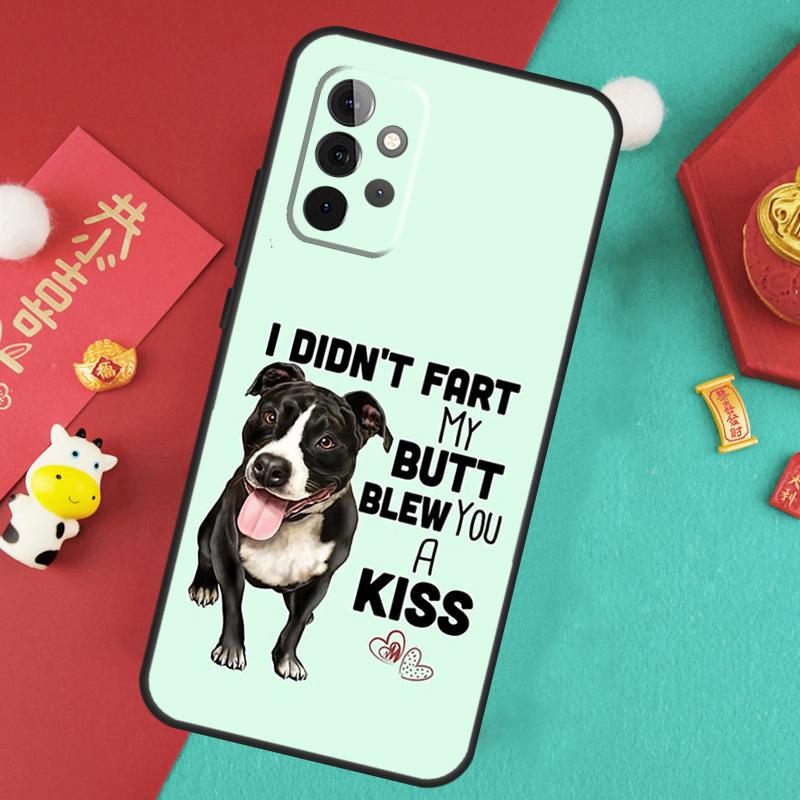 Pit Bull Lovely Pet Dog Pitbull Case For Samsung Galaxy A34 A54 A14 A15 A25 A35 A55 A53 A33 A13 A52 A32 A12 A51 A71 Cover