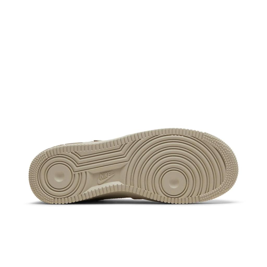 Nike Womens Air Force 1 '07 LX 'Tan Bling' (women's Sizes) Light Orewood Brown / Khaki / String Skate Shoes DX6061 122