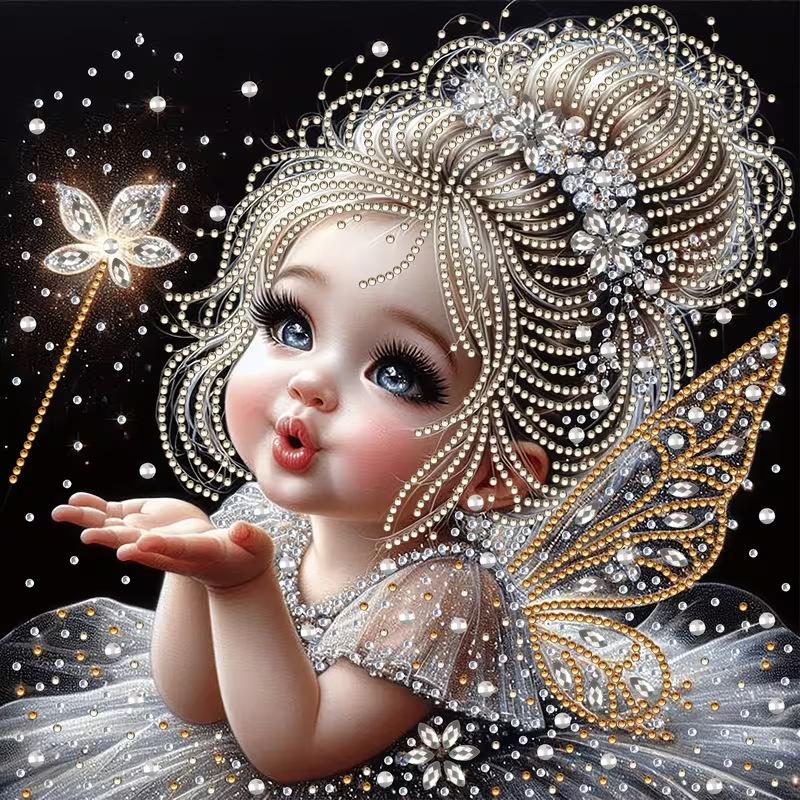 Diamond Painting Handmade DIY Diamond Painting Cartoon Square Living Room Bedroom Decorative Painting