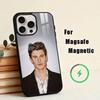 S-Shawn M-Mendes  Phone Case For iPhone17,16,15,14,13,12,11 Plus,Pro Magnetic For Magsafe Wireless Charging
