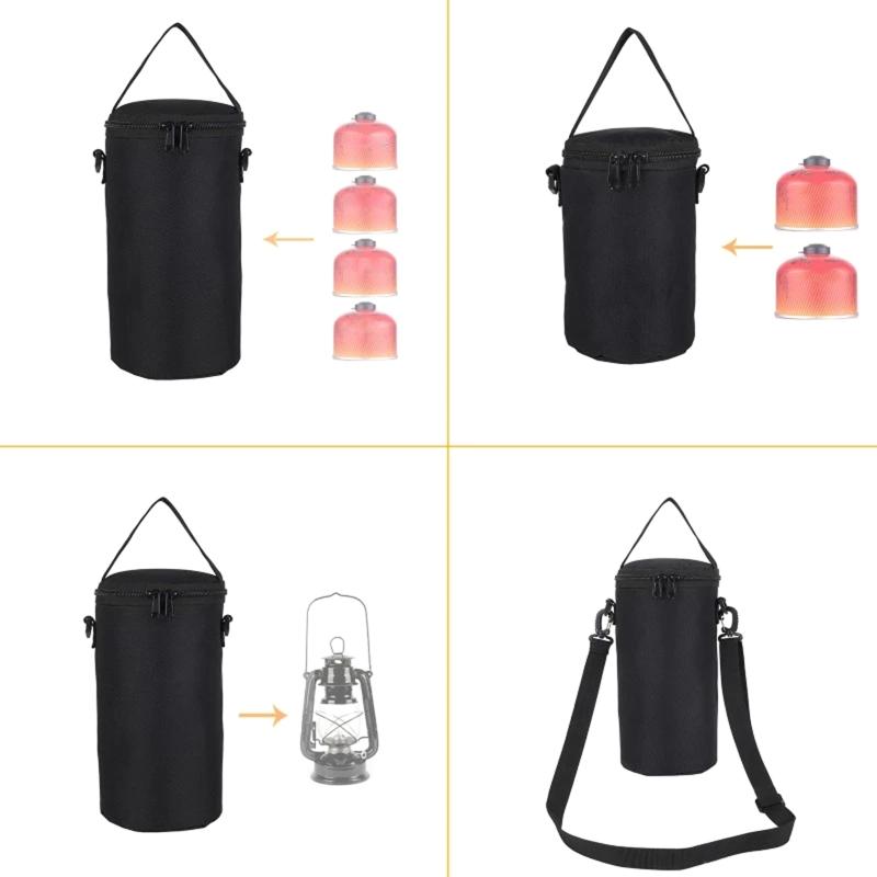 Outdoor Camping Picnic Gas for Tank Storage Bag Protective for Case Portable Water Bottle Protector Lantern Storage Pouc