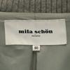 mila schon made in Japan Knit switching Down jacket 50 gray Men's Used