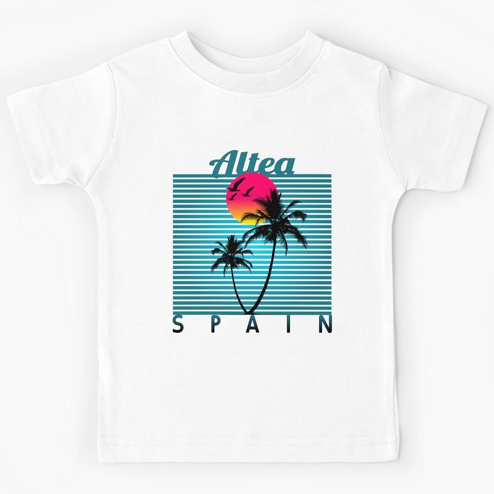 Altea Spain Summer Beach Sun Vacations Souvenir tshirt Kids T-Shirt 110