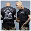 Sparta Fratelli d'Armi San Michele Tattica Militare T-shirt Cotone Grafica Unisex Unisex Estate Streetwear