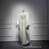L209 Embroidered Saudi Arabian Abaya Robe - Evening Party Fashion