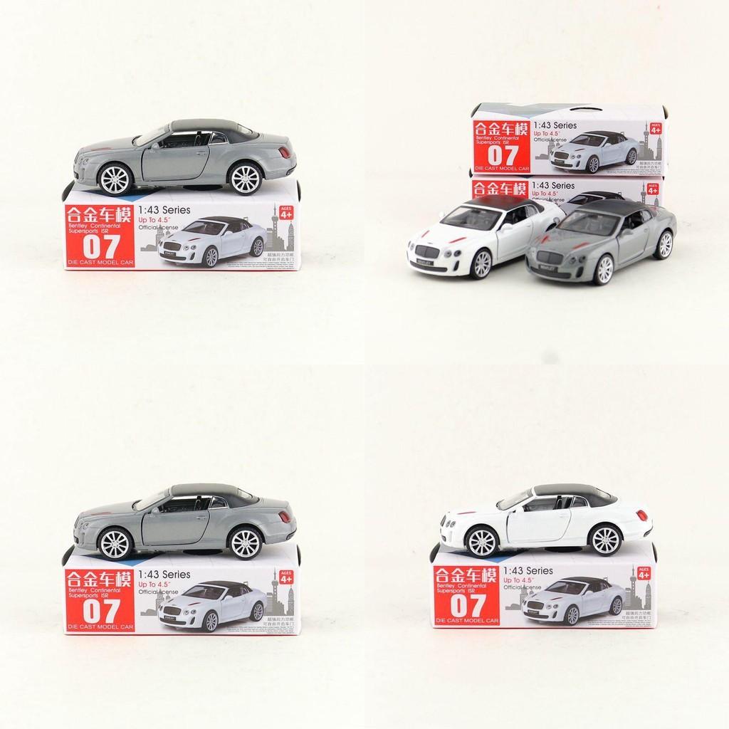 Simulation Continental Alloy Sedan Model Toy For Collection Display And