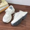 Thick-soled heightening dad shoes women's little white shoes autumn new single shoes versatile casual sports running shoes 3
