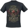 Five Finger Death Punch Vintage Label Print T-Shirt Unisex Metal Fans Tee