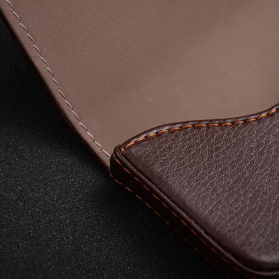 Faux Leather Business Card Holder with Magnetic Closure Slim Compact Size Portable Business Card Carrier Name Card Organizer
