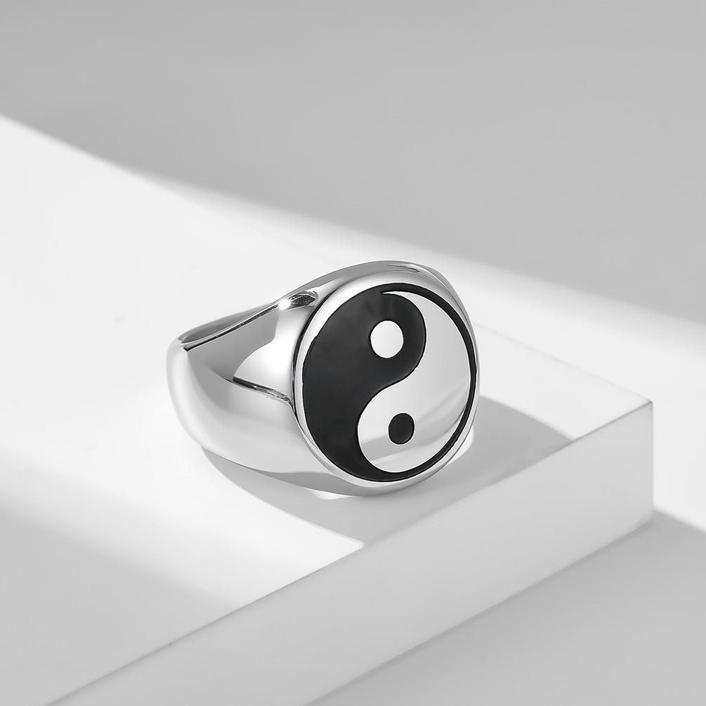 2026 Tai Chi Baguatu Ring Men's Finger Ring Jewelry