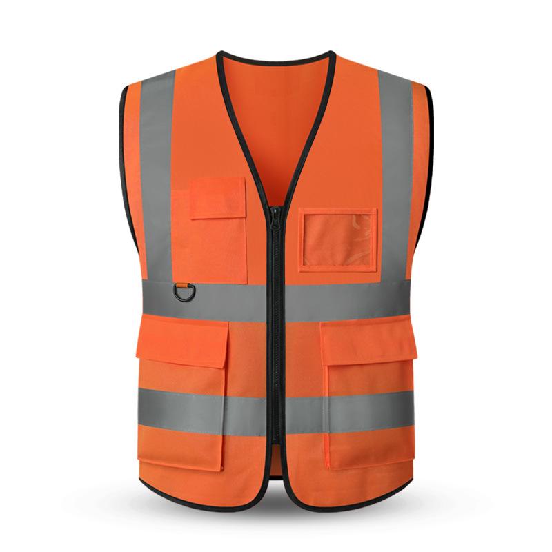 Reflective Vest for Sanitation, Gardening, Traffic, Construction, and Takeaway