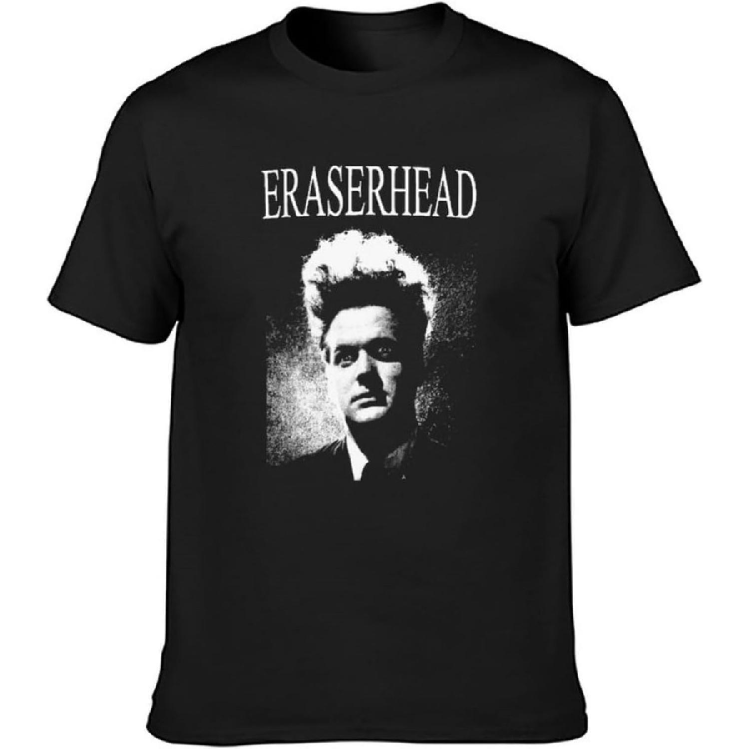 Eraserhead David Lynch Horror Black Men T-Shirt Graphic Printed Top Unisex Tee T-Shirt Black S