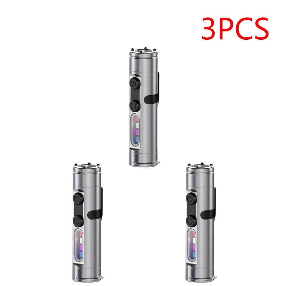 Mini Flashlight EDC Portable Strong Light Outdoor Flashlight Maintenance Work Searchlight LED Magnetic Super Bright Flashlight