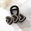 AWAYTR Shiny Rhinestone Hair Claws Fashion Crystal Hair Clips Crab For Women Girl Gift Hair Accessories Valentine Headwear