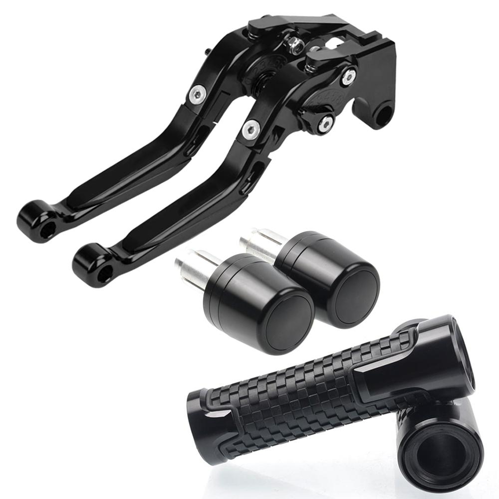 For YAMAHA FJ-09/MT-09 Tracer/GT 2015-2020 FZ09 MT09/SR Motorcycle Brake Clutch Levers Handlebar Hand Grip Ends MT-09 parts