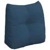 Back Cushion Blue 45 X 24 X 50 Cm Fabric