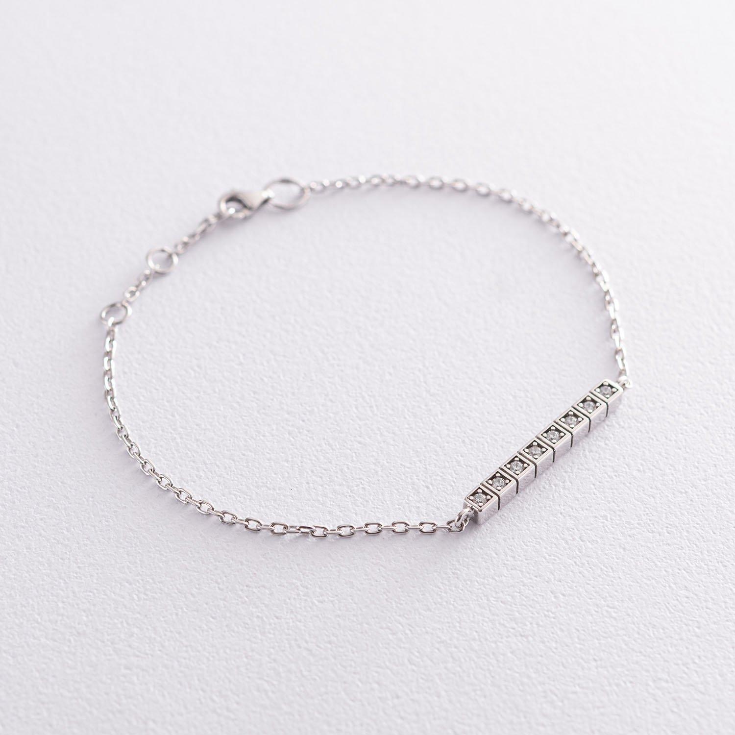 

Срібна каблучка з фіанітами Oniks 20 срібний