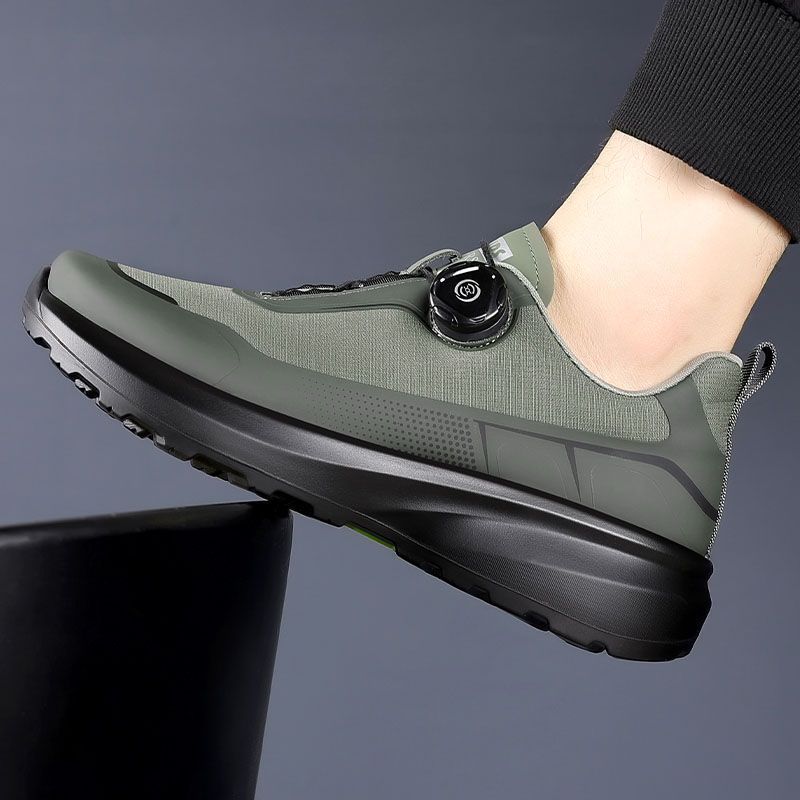 Casual Men's Shoes Designer Rotating Buckle Men Sneakers Thick-Soled Comfortable Outdoor Walking Shoes Zapatillas Hombre