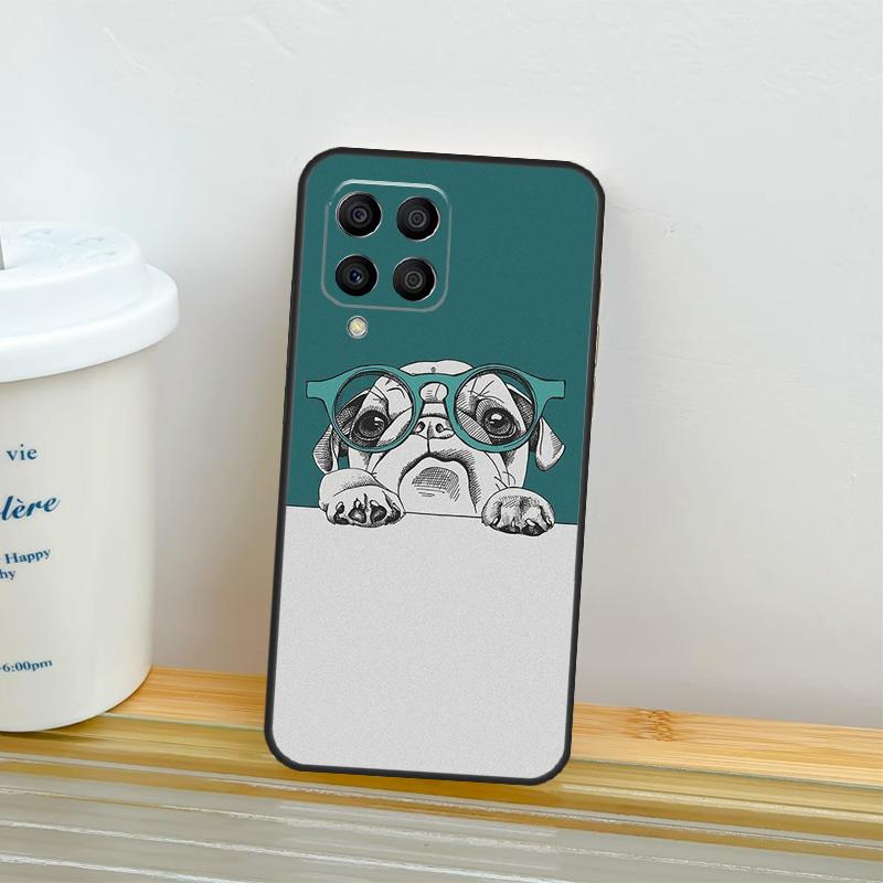 Cute Pug Dog Case For Samsung Galaxy M21 M31 M11 M13 M54 M34 M14 M56 M36 M16 M53 M32 M52 M35 M55 M15 M06