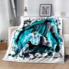 Argentina's Messi In Action Flannel Blanket-Soft and Suitable for Sofas,Beds,Offices,Travel,All Seasons,Great Gift for Holidays and Birthdays.