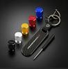 Car Valve Caps Wheel Tires Air Tyre Stem Protective Cover And Car Keychain For BMW M Emblem E46 E36 E34 F10 E90 F30 E53 E30 E87