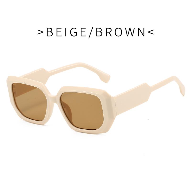 Men Vintage Rectangle Frame Sunglasses Fashion Retro Sun Glasses Luxury Brand Design UV400 Shades Eyewear Women Goggles