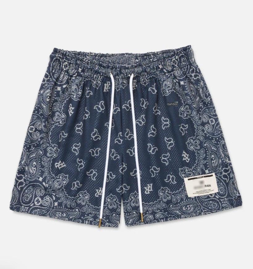 American Casual Mesh Breathable Basketball Shorts - Loose, Four-Point Fitness Jogging Pants